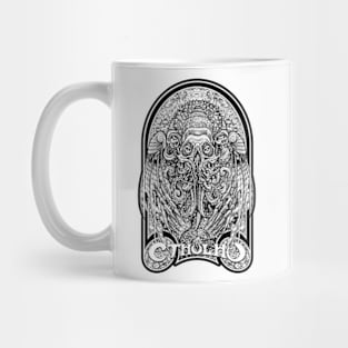 God Cthulhu White (Alt Print) Mug